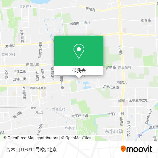 合木山庄-U11号楼地图