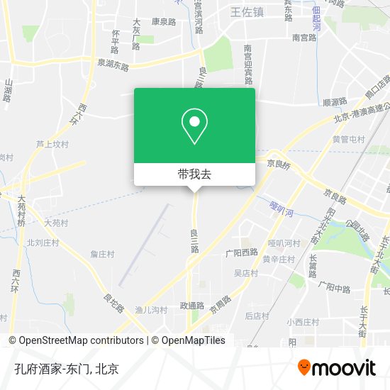 孔府酒家-东门地图