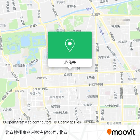 北京神州泰科科技有限公司地图