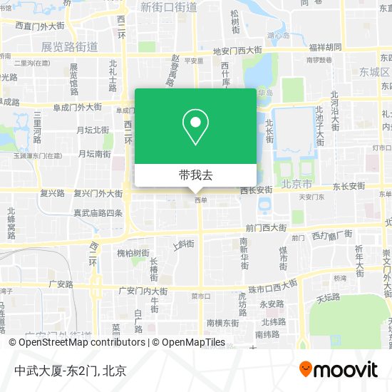 中武大厦-东2门地图