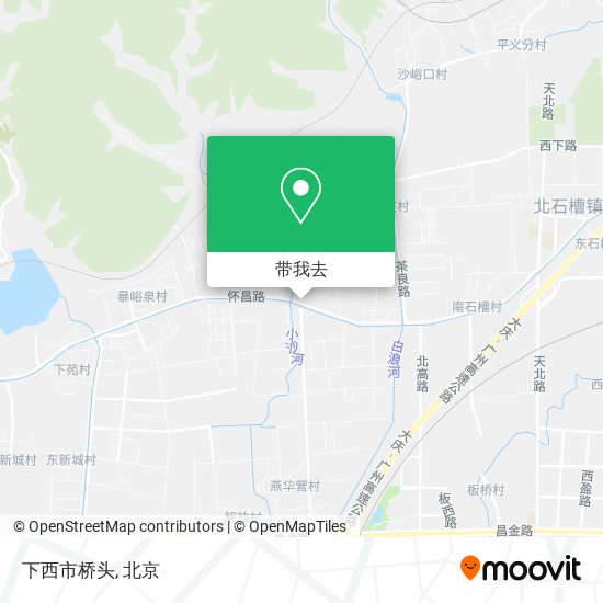下西市桥头地图