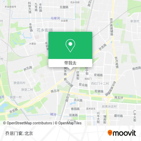 乔居门窗地图