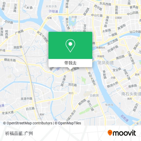 祈福品鉴地图
