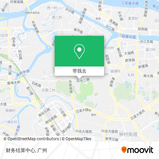 财务结算中心地图