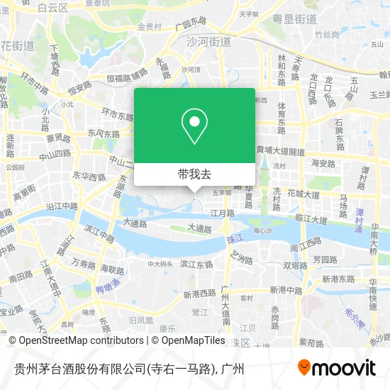 贵州茅台酒股份有限公司(寺右一马路)地图