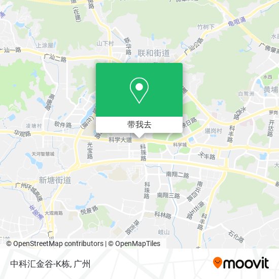 中科汇金谷-K栋地图