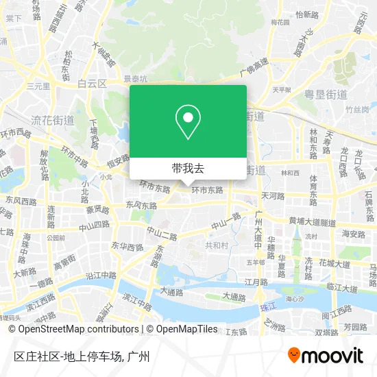 区庄社区-地上停车场地图