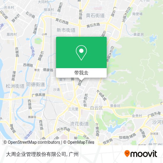 大周企业管理股份有限公司地图