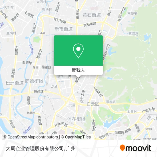 大周企业管理股份有限公司地图