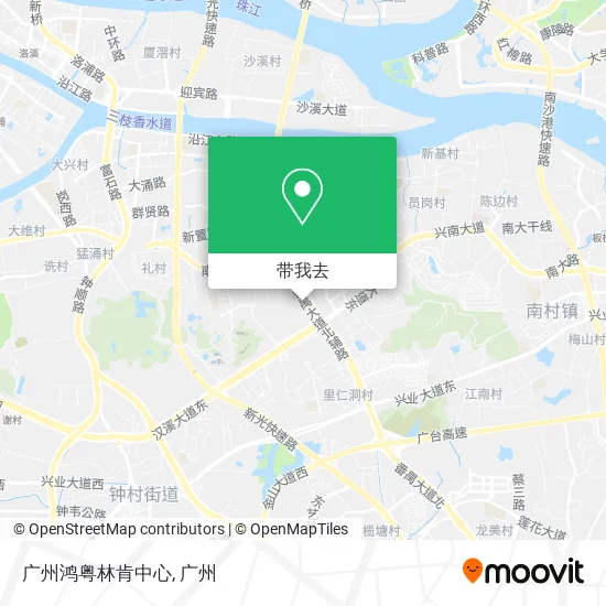广州鸿粤林肯中心地图