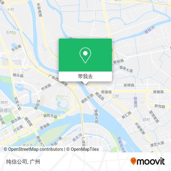 纯信公司地图