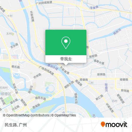 民生路地图