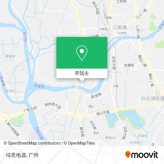 综意电器地图