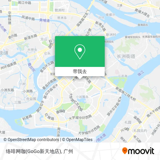 络啡网咖(GoGo新天地店)地图