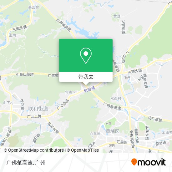 广佛肇高速地图
