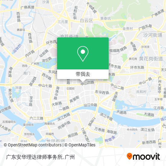 广东安华理达律师事务所地图