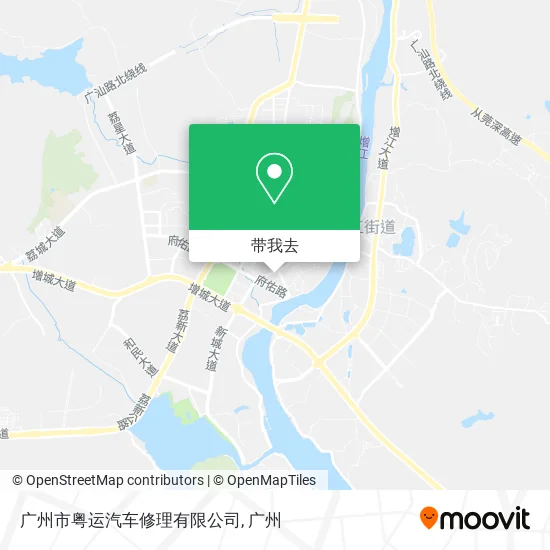 广州市粤运汽车修理有限公司地图