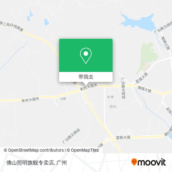 佛山照明旗舰专卖店地图