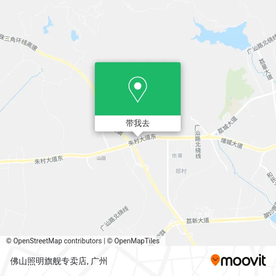 佛山照明旗舰专卖店地图
