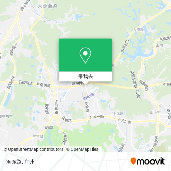 渔东路地图