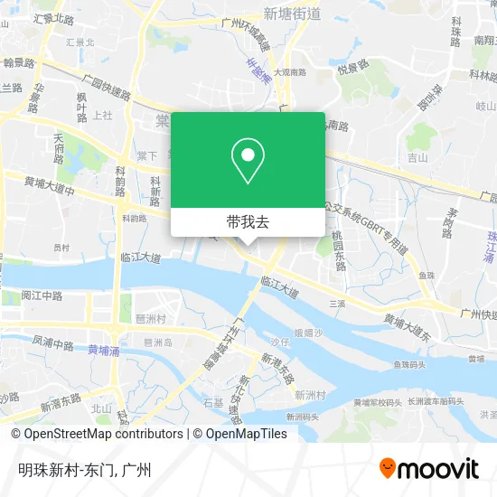 明珠新村-东门地图