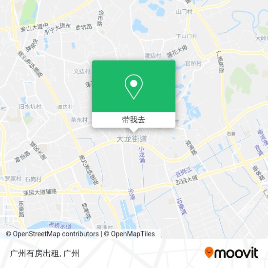 广州有房出租地图