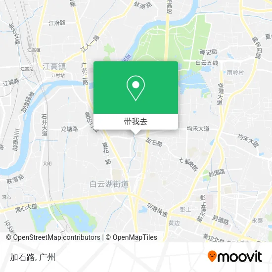 加石路地图