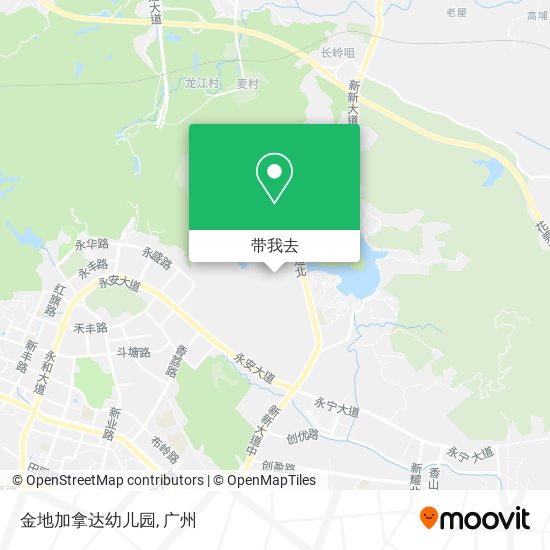 金地加拿达幼儿园地图