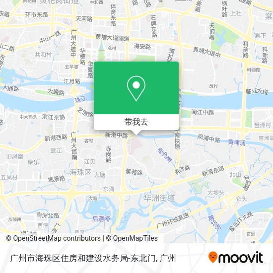 广州市海珠区住房和建设水务局-东北门地图