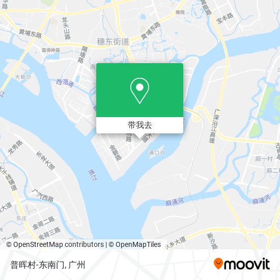普晖村-东南门地图