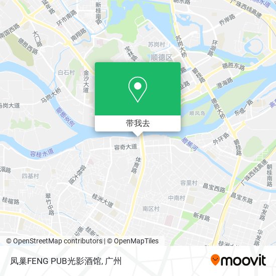 凤巢FENG PUB光影酒馆地图