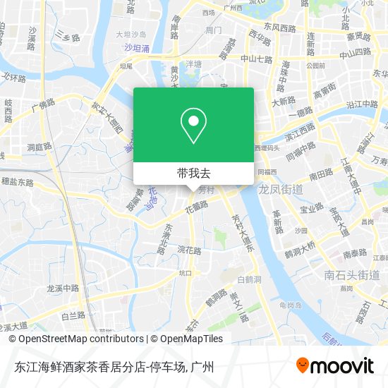 东江海鲜酒家茶香居分店-停车场地图