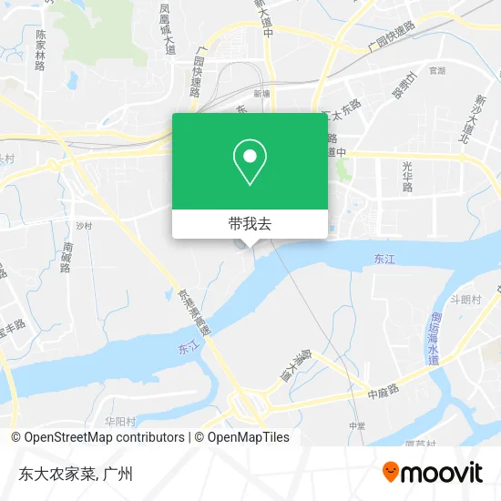 东大农家菜地图