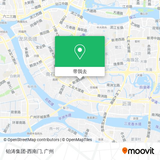铂涛集团-西南门地图