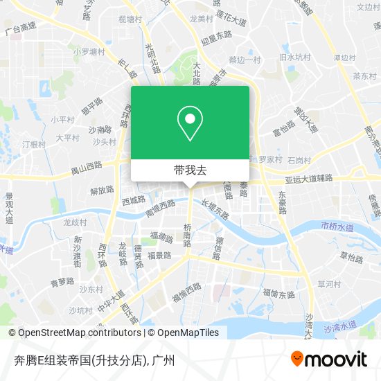 奔腾E组装帝国(升技分店)地图