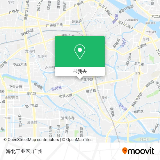 海北工业区地图