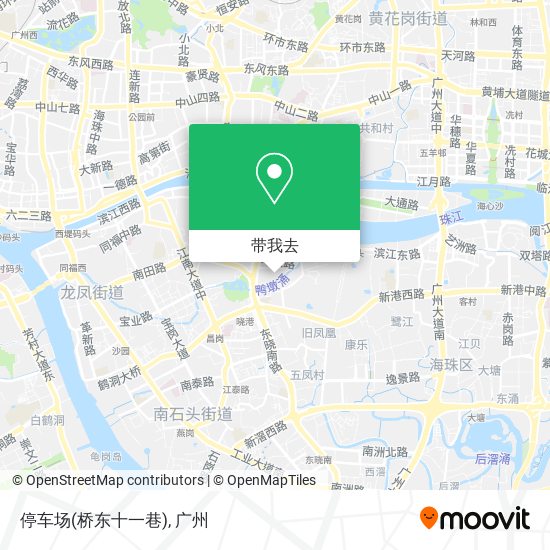 停车场(桥东十一巷)地图