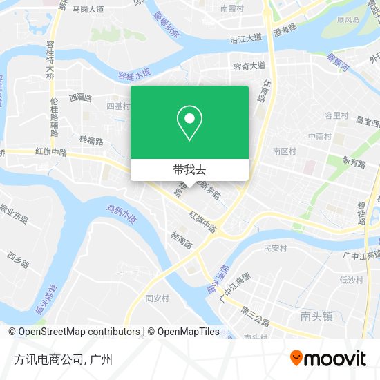 方讯电商公司地图