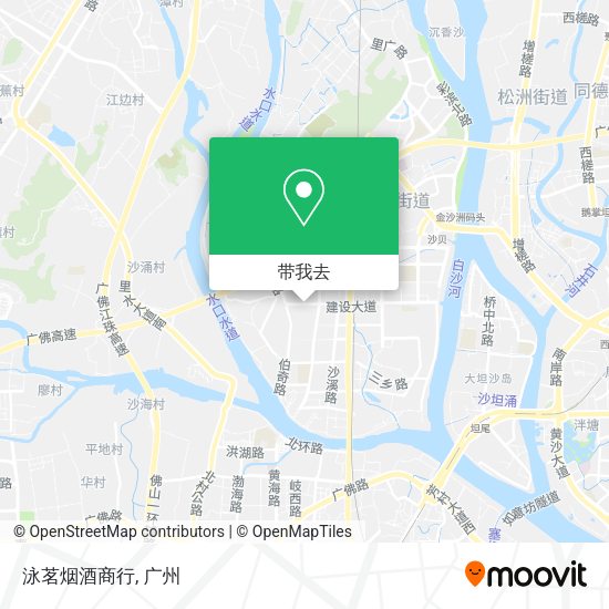 泳茗烟酒商行地图