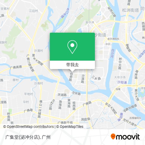 广集堂(泌冲分店)地图