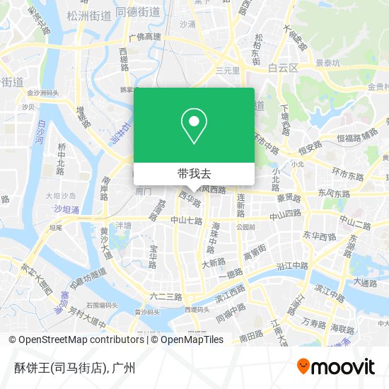酥饼王(司马街店)地图