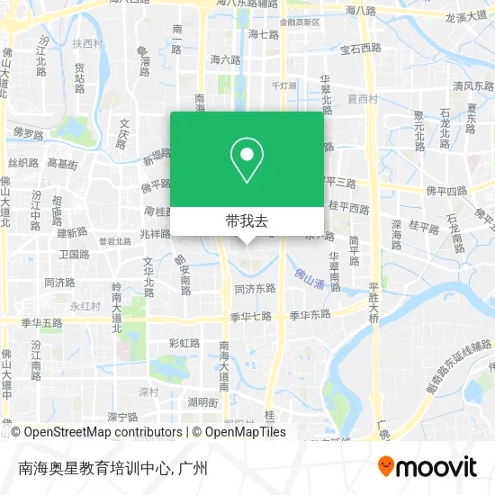 南海奥星教育培训中心地图