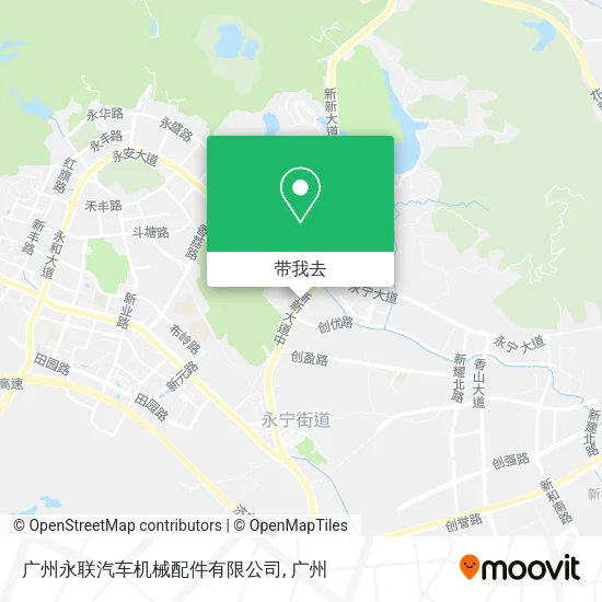广州永联汽车机械配件有限公司地图