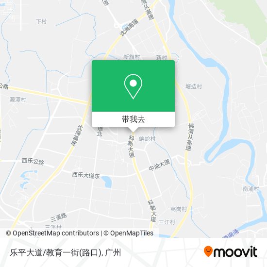 乐平大道/教育一街(路口)地图