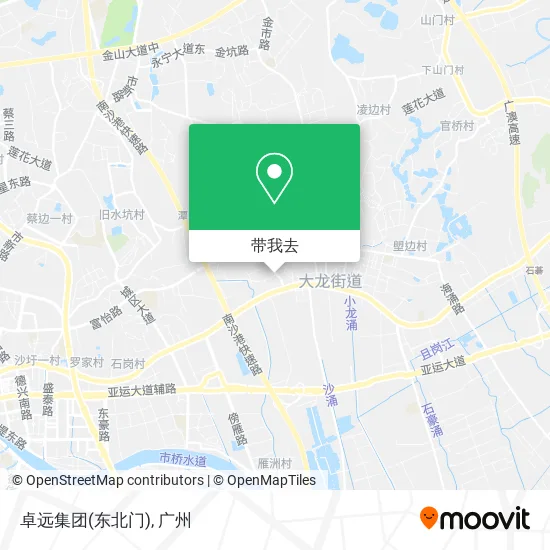 卓远集团(东北门)地图