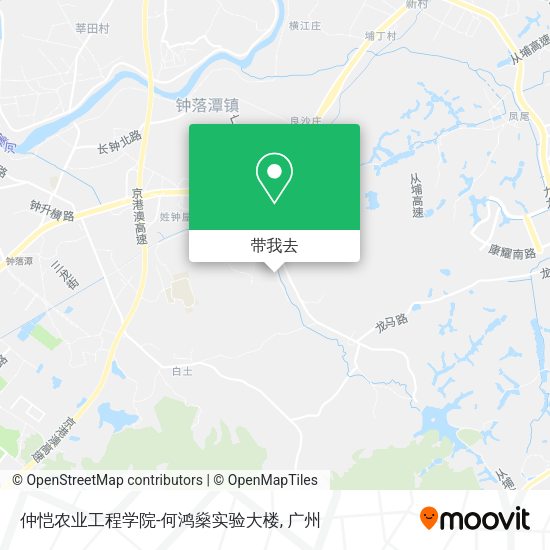 仲恺农业工程学院-何鸿燊实验大楼地图