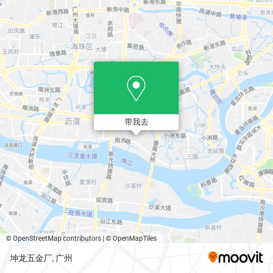坤龙五金厂地图