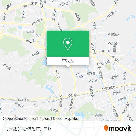 每天惠(百惠佳超市)地图