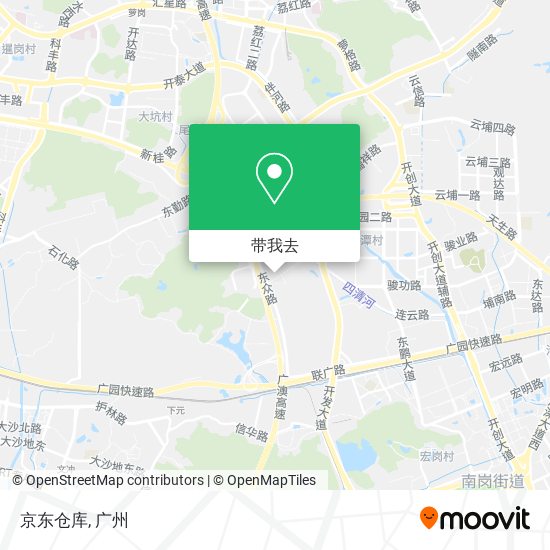 京东仓库地图