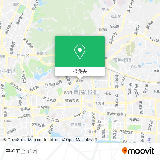 平祥五金地图